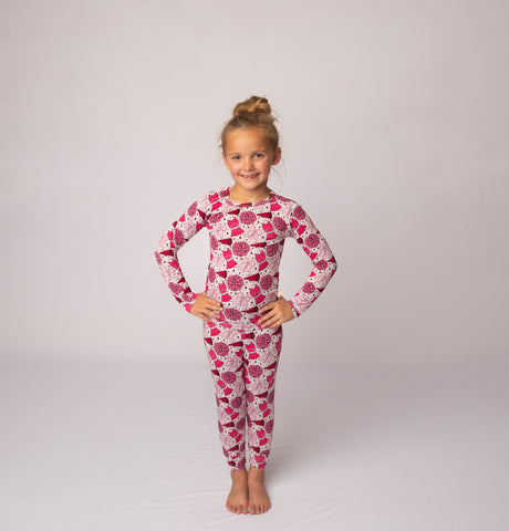 Two Piece - Cheerleading Bamboo  (imperfect-runs small)